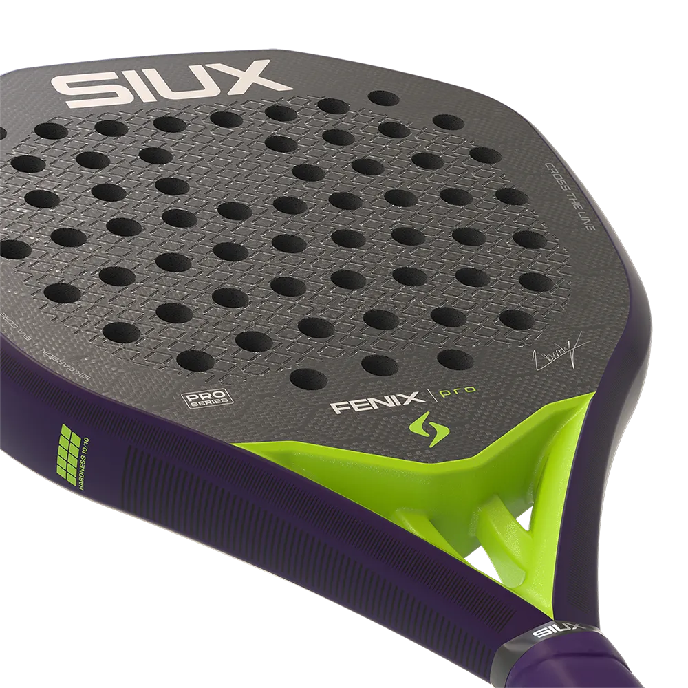 SIUX Fenix Pro 2026 Glow Purple Padel Racket image 6