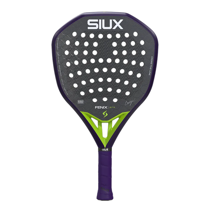 SIUX Fenix Pro 2026 Glow Purple Padel Racket