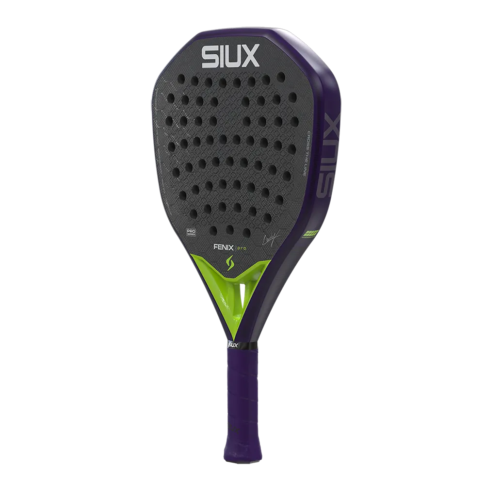SIUX Fenix Pro 2026 Glow Purple Padel Racket image 8