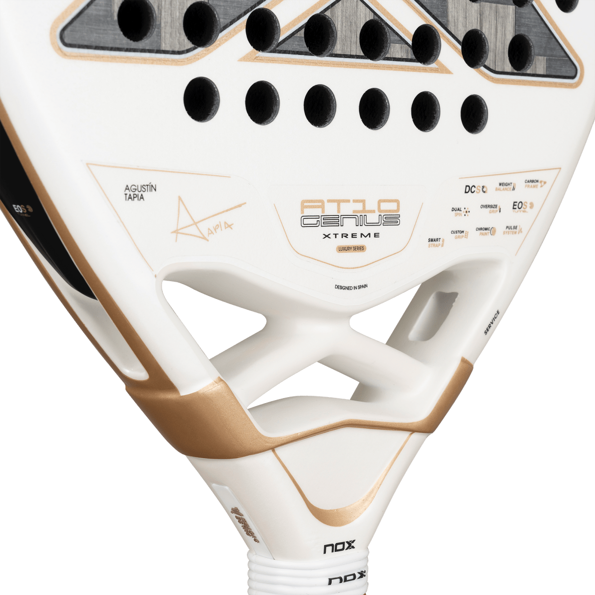 NOX AT10 Luxury Genius 12K Alum XTREME Padel Racket image 4