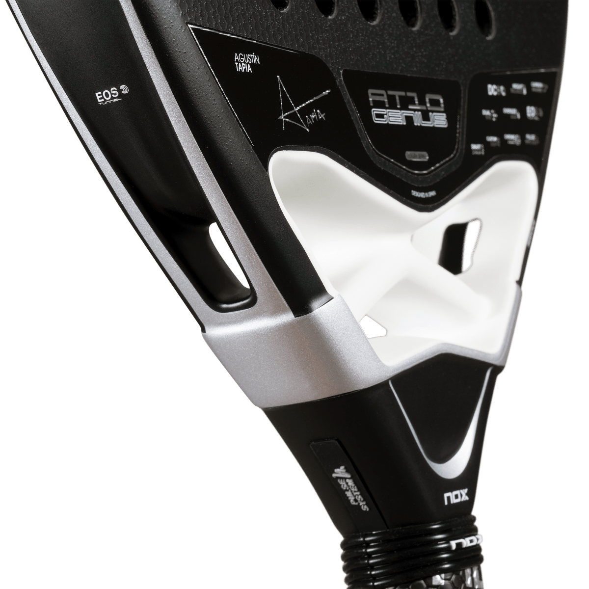 NOX AT10 Luxury Genius ATTACK 18K Alum 2026 Padel Racket image 4