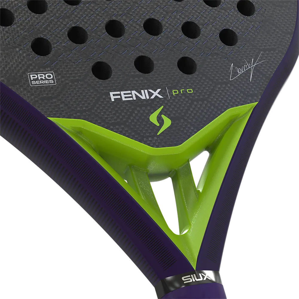 SIUX Fenix Pro 2026 Glow Purple Padel Racket image 7