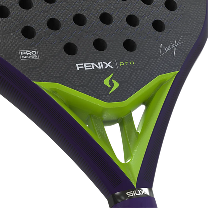 SIUX Fenix Pro 2026 Glow Purple Padel Racket image 7