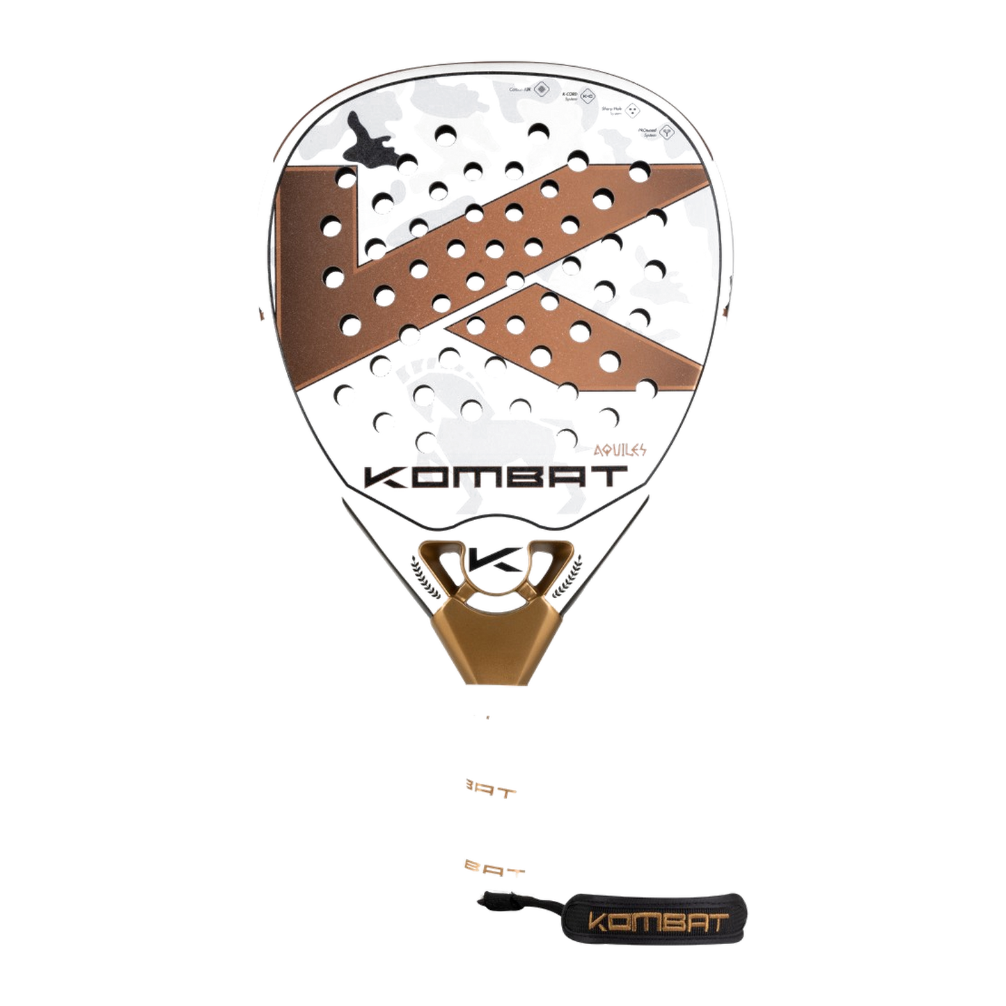 KOMBAT TROYA AQUILES 2.5 Padel Racket image 1