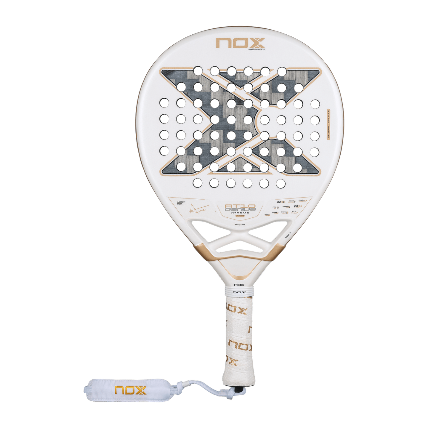 NOX AT10 Luxury Genius 12K Alum XTREME Padel Racket image 1