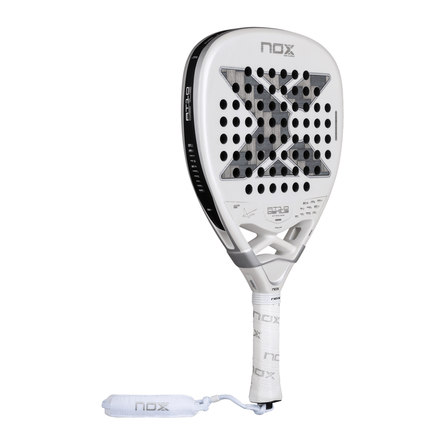 NOX AT10 Luxury Genius Attack 12K Alum XTREM Padel Racket image 3