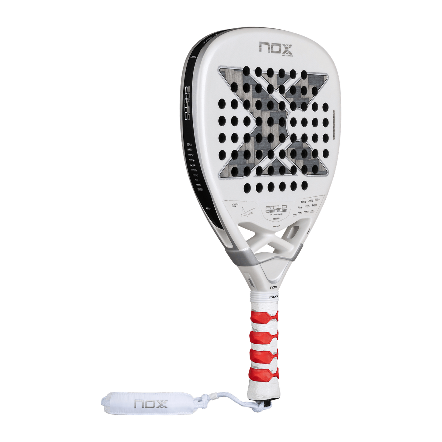 NOX AT10 Luxury Genius Attack 12K Alum XTREM Padel Racket image 7