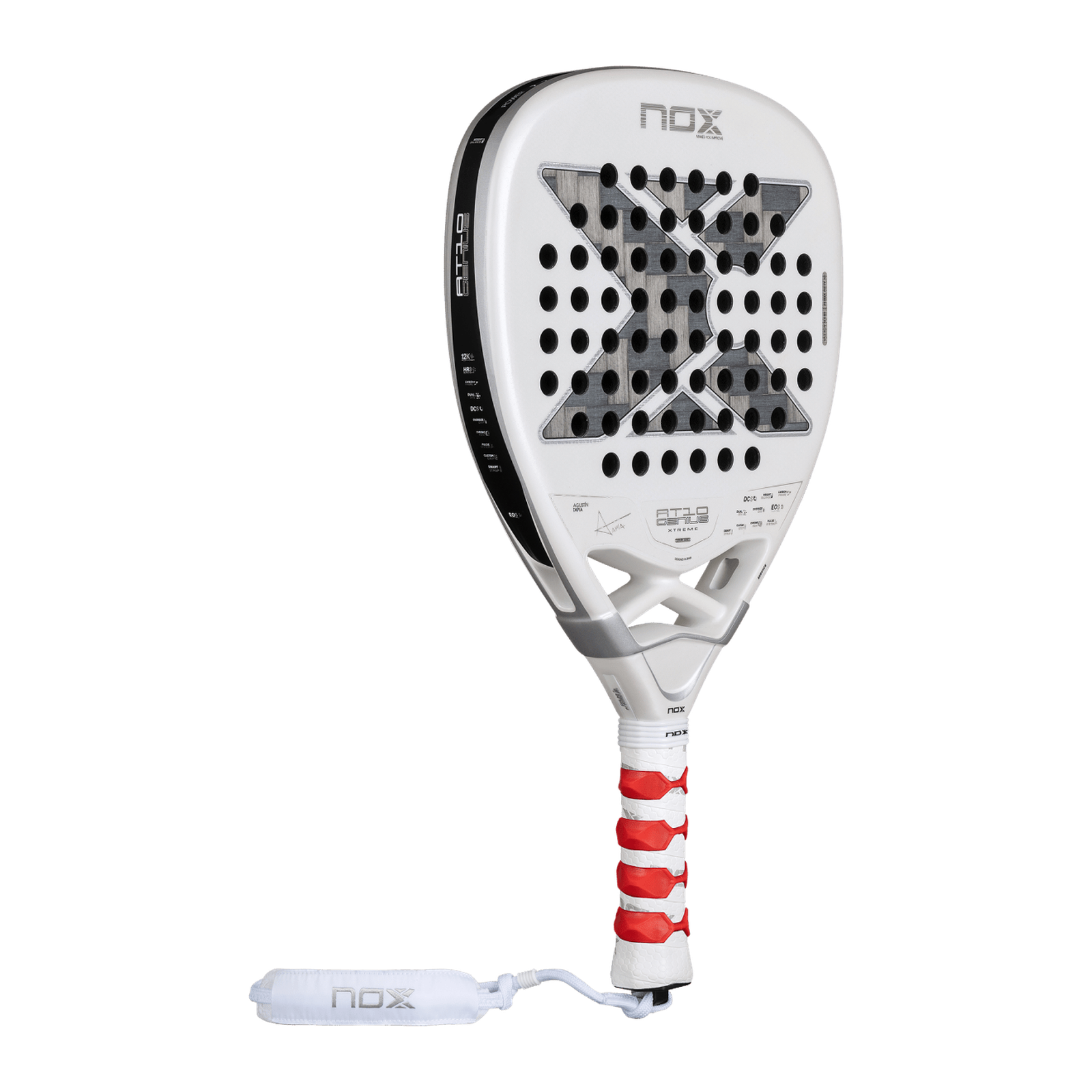 NOX AT10 Luxury Genius Attack 12K Alum XTREM Padel Racket image 7