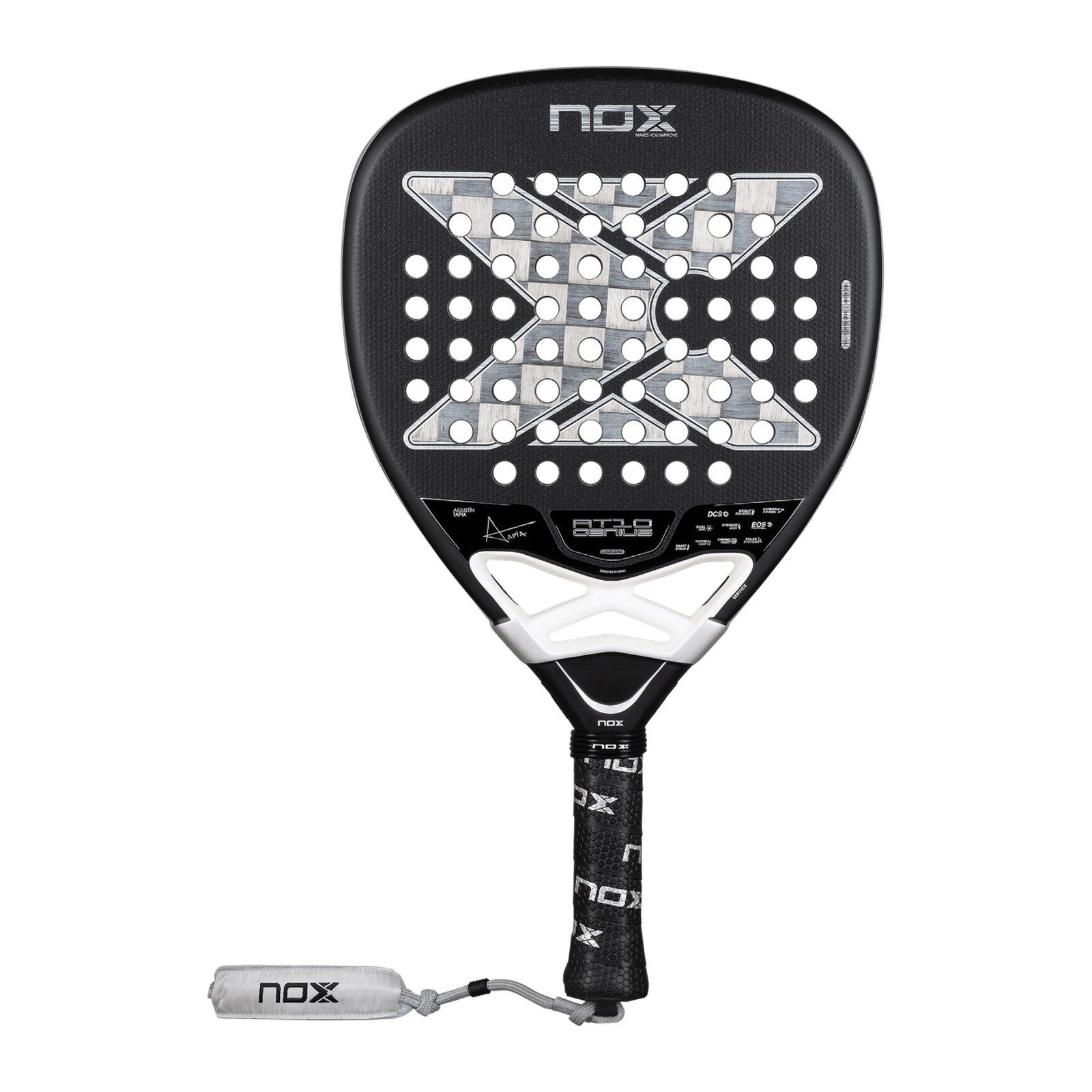 NOX AT10 Luxury Genius ATTACK 18K Alum 2026 Padel Racket image 1
