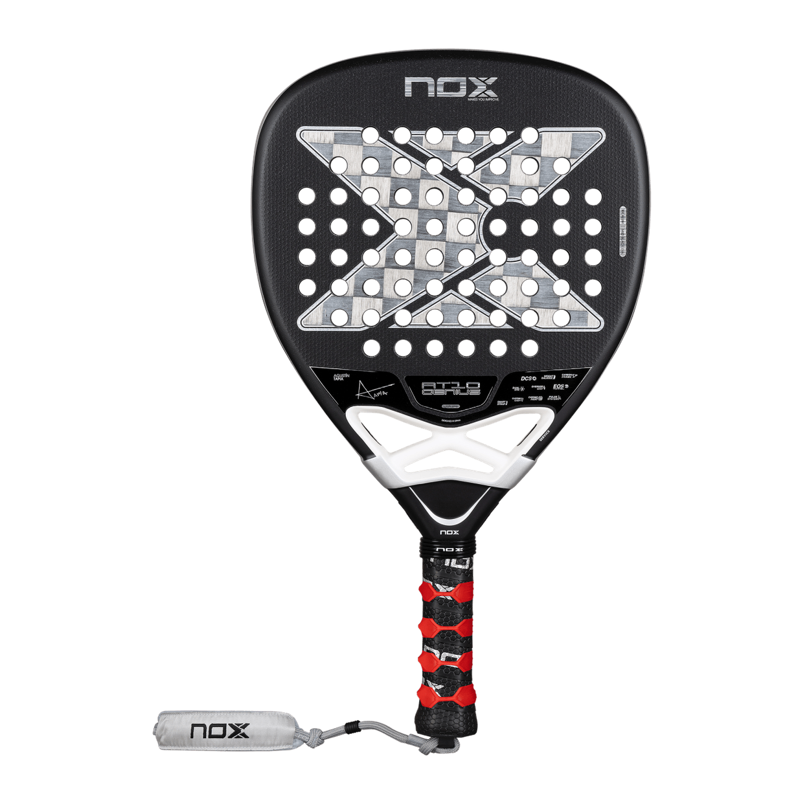 NOX AT10 Luxury Genius ATTACK 18K Alum 2026 Padel Racket image 7
