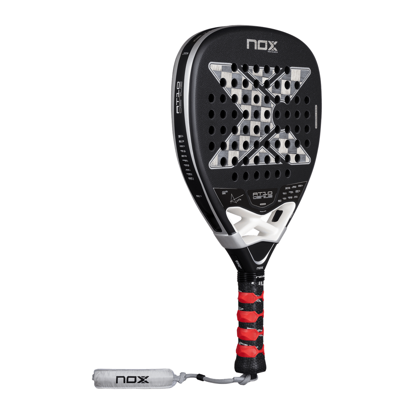 NOX AT10 Luxury Genius ATTACK 18K Alum 2026 Padel Racket image 9