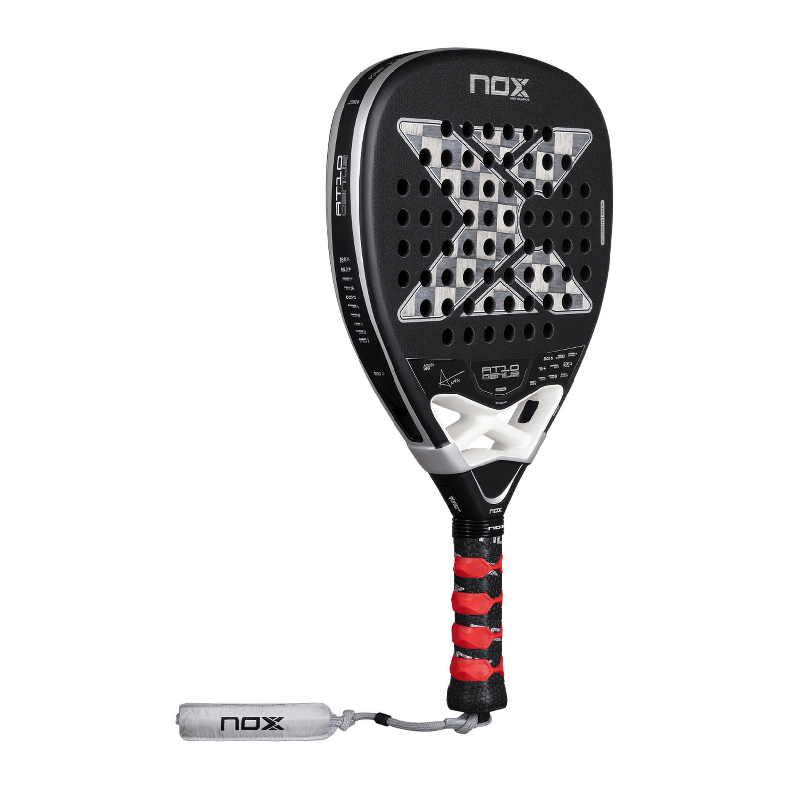 NOX AT10 Luxury Genius ATTACK 18K Alum 2026 Padel Racket image 9