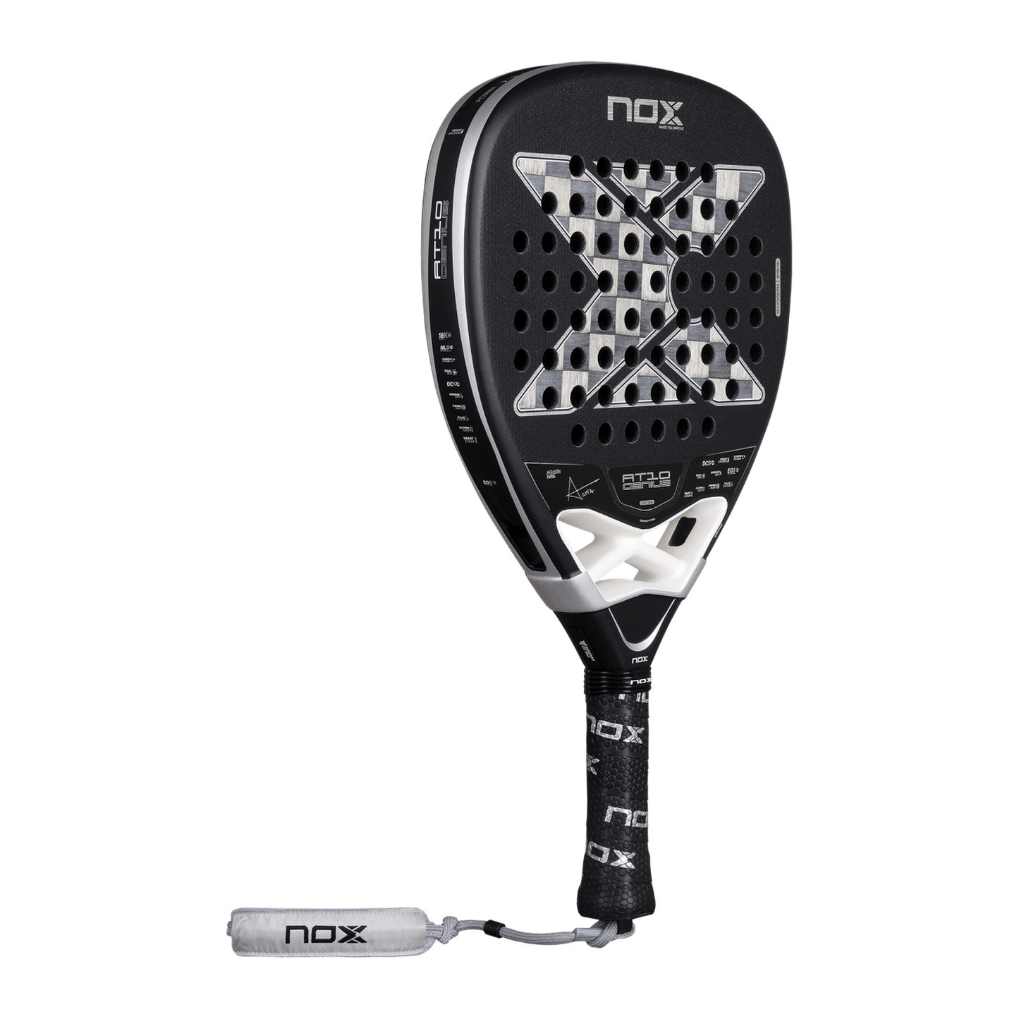 NOX AT10 Luxury Genius ATTACK 18K Alum 2026 Padel Racket image 2