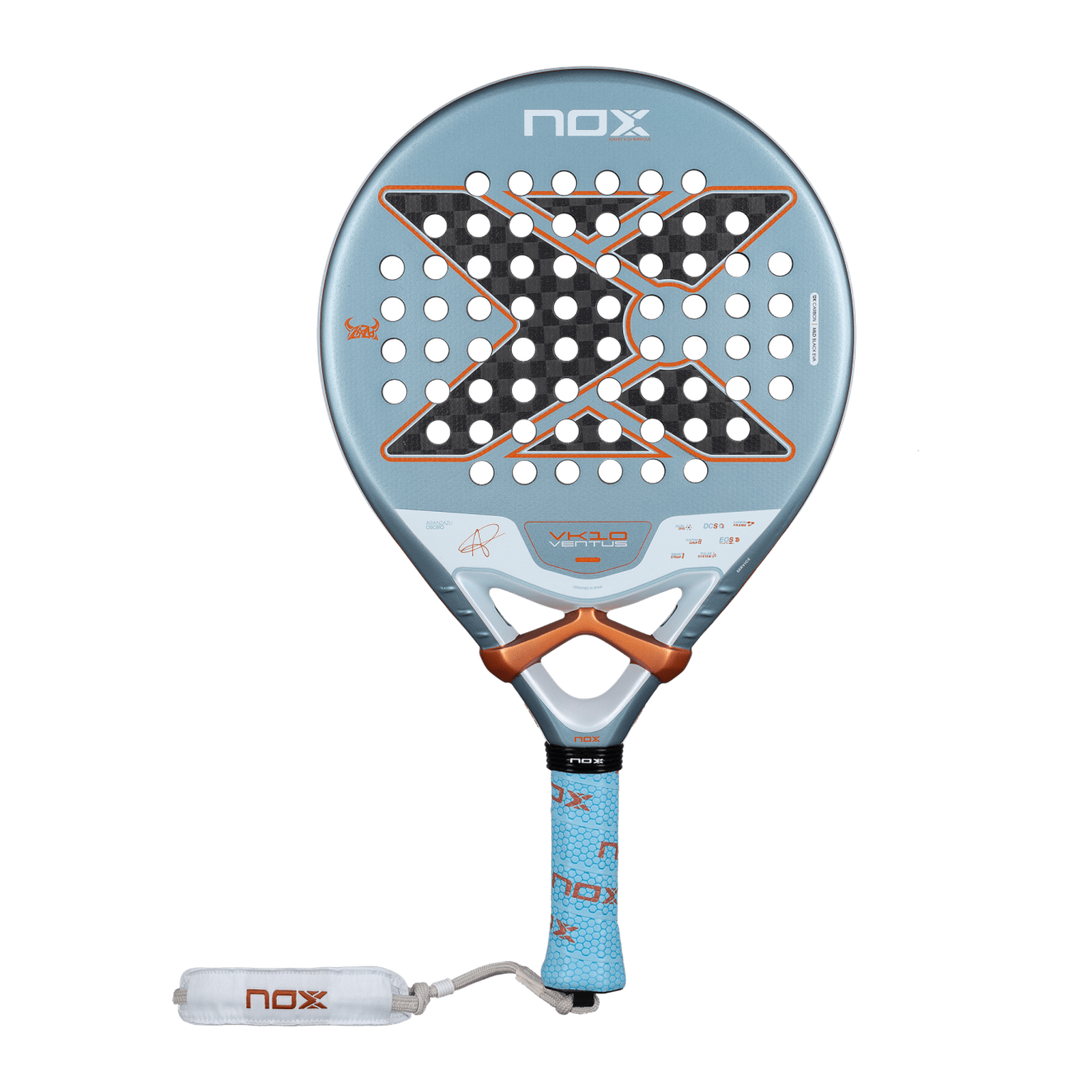 NOX VK10 Ventus Control 12K Padel Racket 2026 image 1