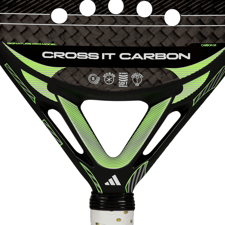adidas Cross IT Carbon 2026 Maxi Arce Padel Racket image 6