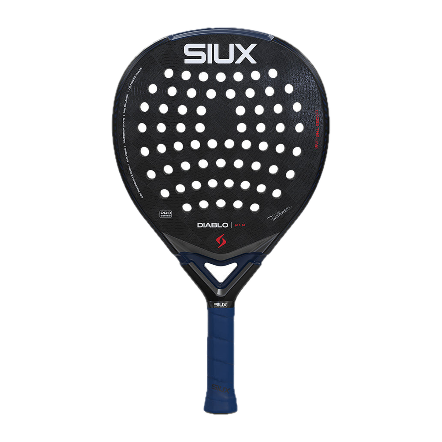 SIUX Diablo Pro 2026 Night Blue Padel Racket image 1