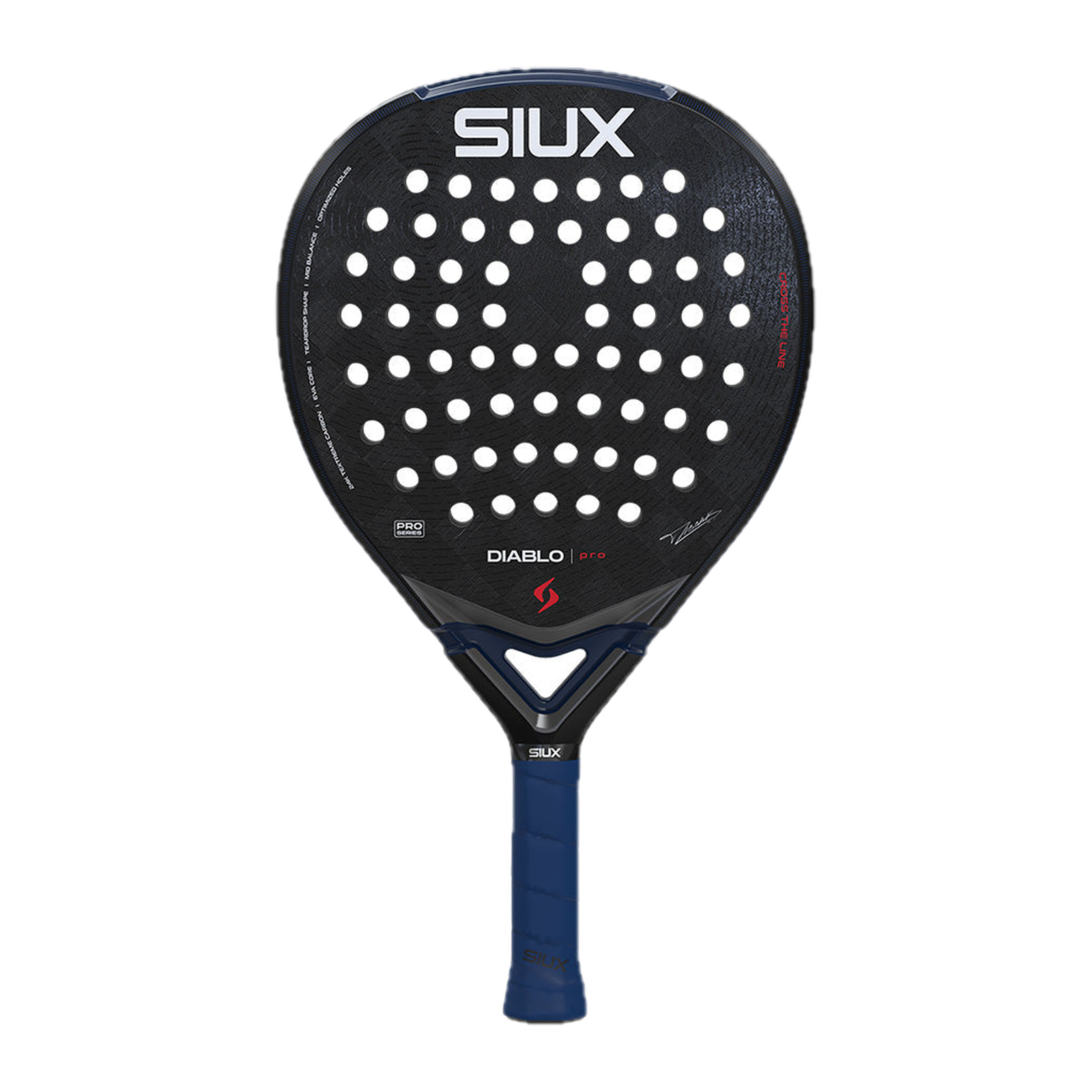 SIUX Diablo Pro 2026 Night Blue Padel Racket image 1