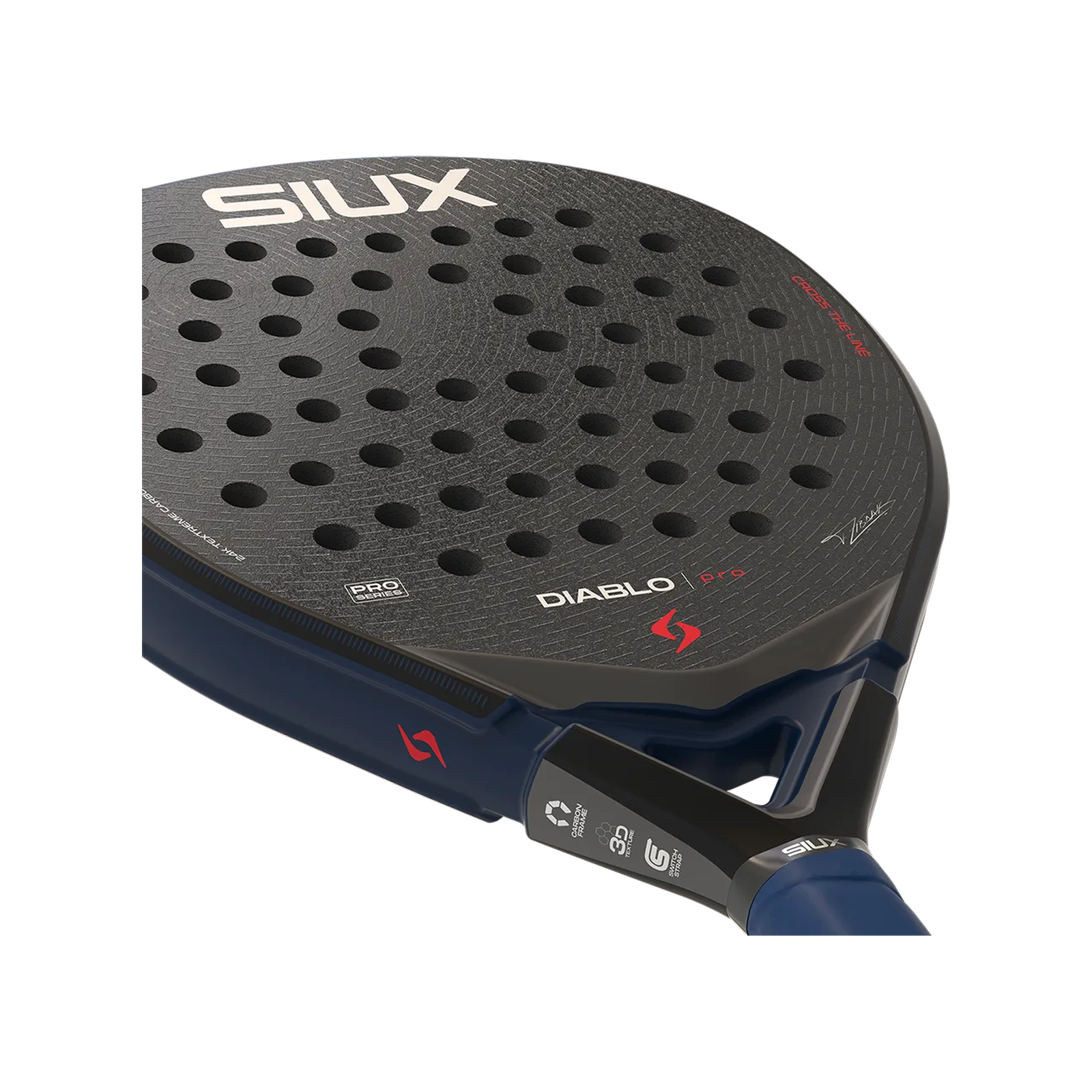 SIUX Diablo Pro 2026 Night Blue Padel Racket image 7