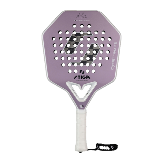 STIGA 18K LW Cybershape Amanda Girdo Padel Racket (2026) image 1