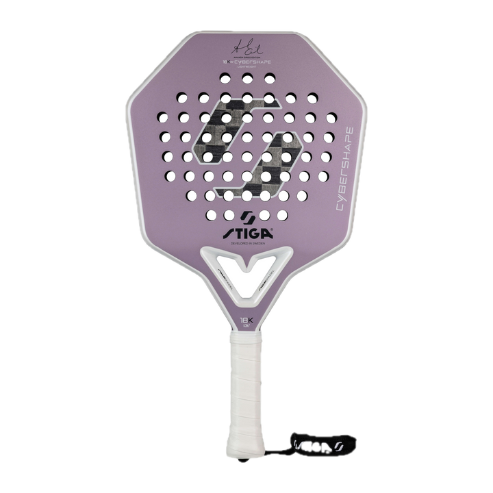 STIGA 18K LW Cybershape Amanda Girdo Padel Racket (2026)