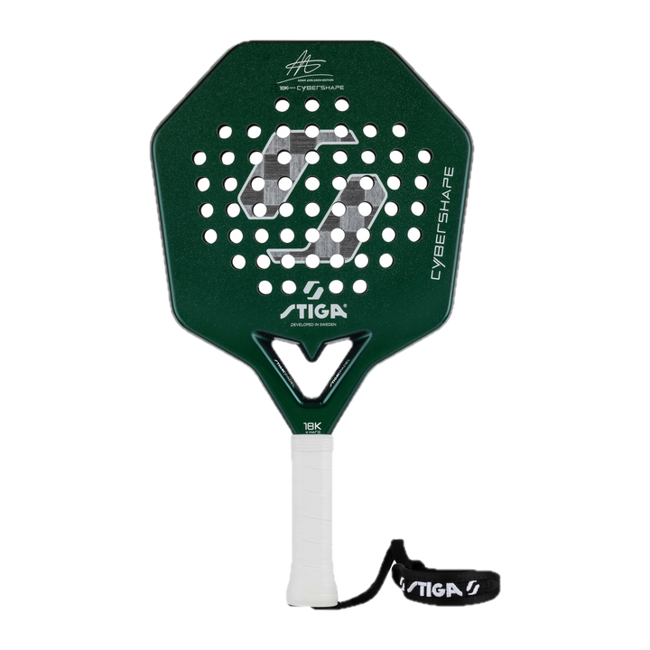 STIGA 18K X Hard Cybershape Adam Axelsson Edition Padel Racket (2026)