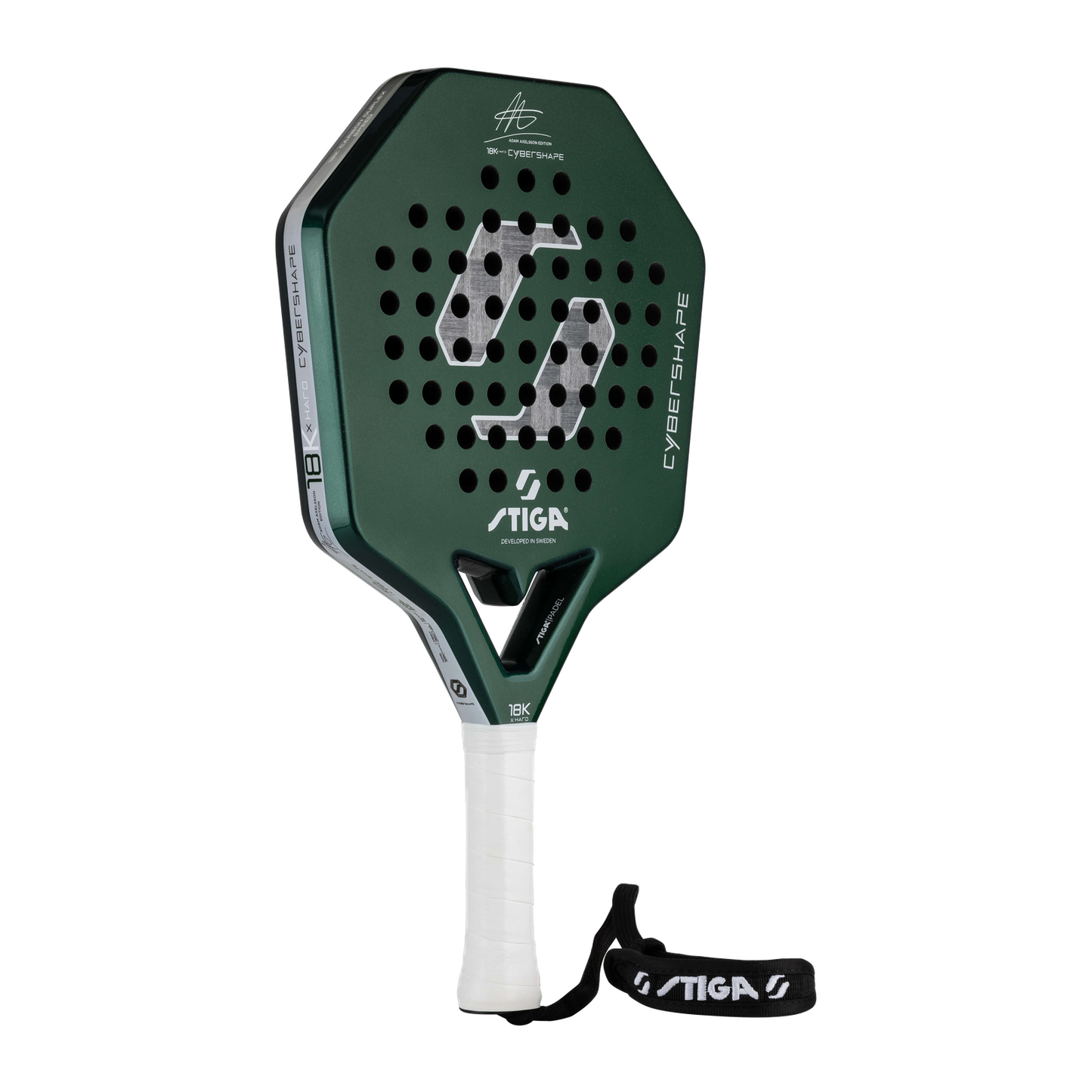 STIGA 18K X Hard Cybershape Adam Axelsson Edition Padel Racket (2026) image 2