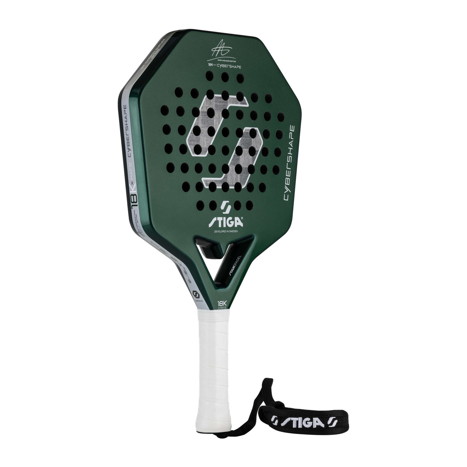 STIGA 18K X Hard Cybershape Adam Axelsson Edition Padel Racket (2026) image 2