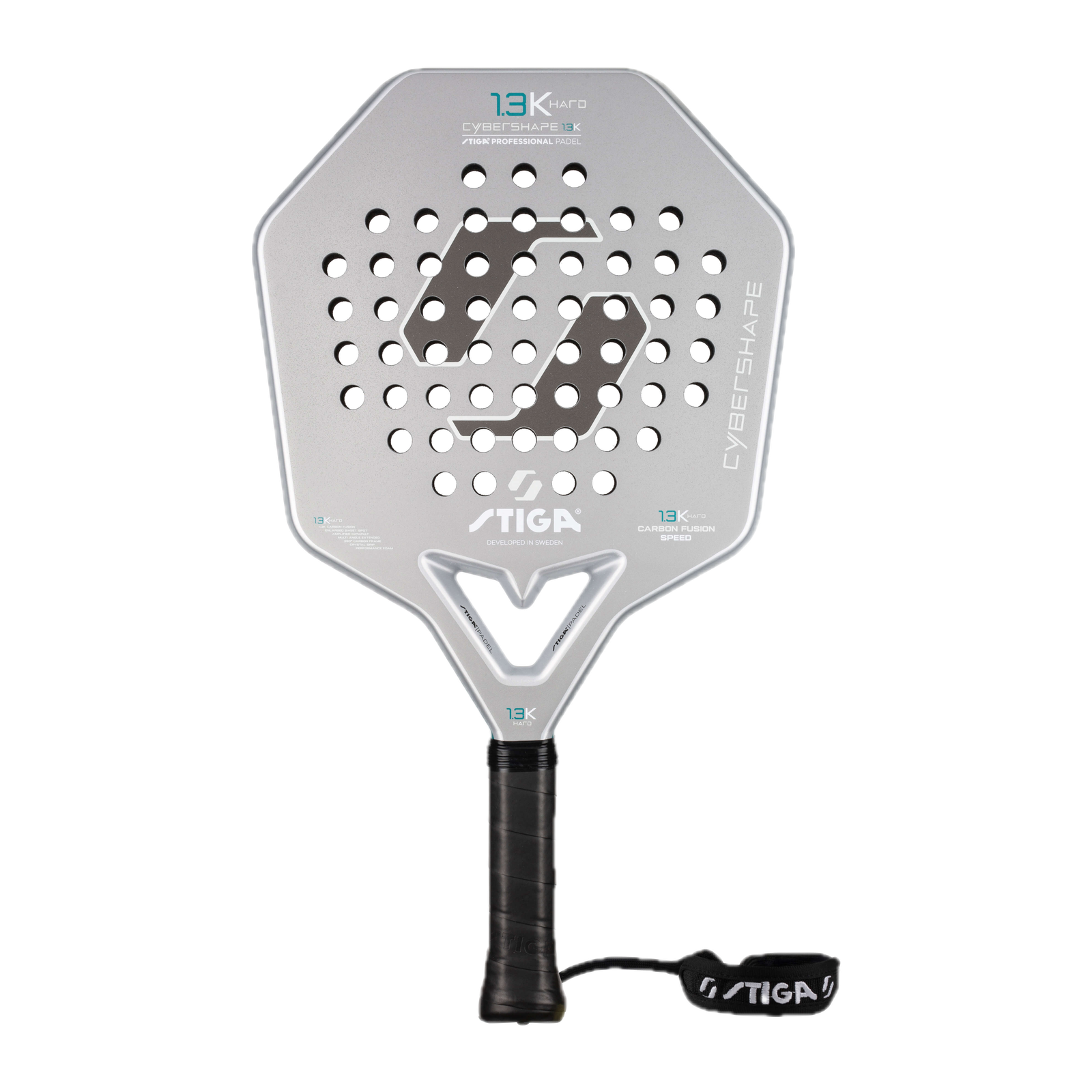 STIGA Padel Racket 1.3K Hard Cybershape (2026) image 1