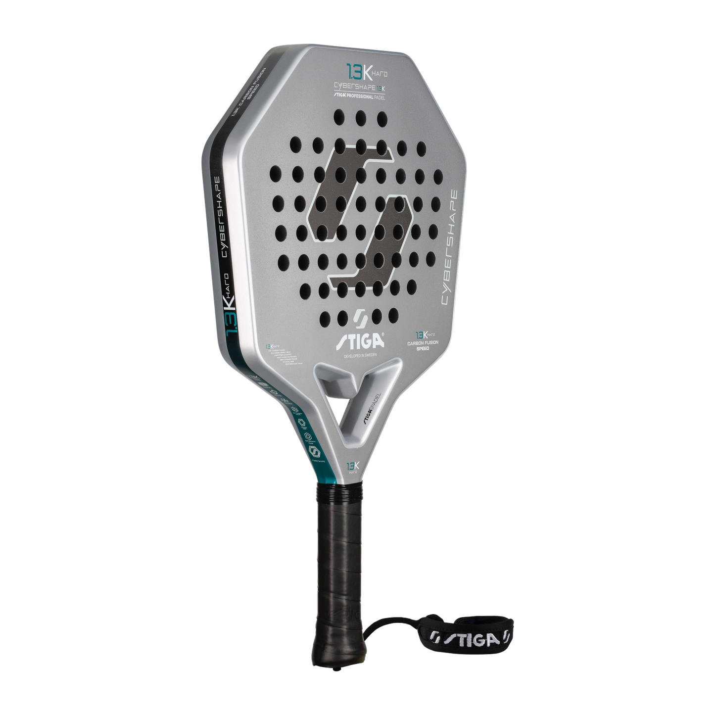 STIGA Padel Racket 1.3K Hard Cybershape (2026) image 2