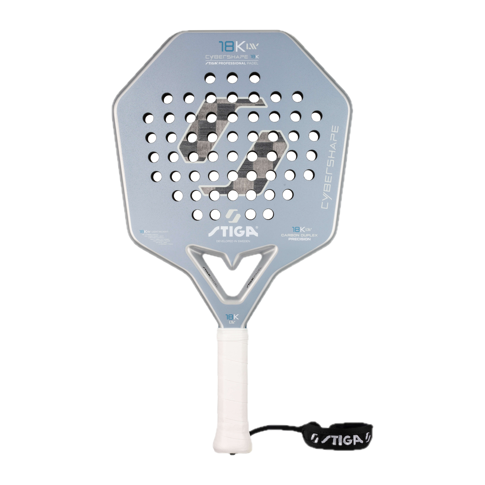 STIGA Padel Racket 18K LW 2 Cybershape (2026) image 1