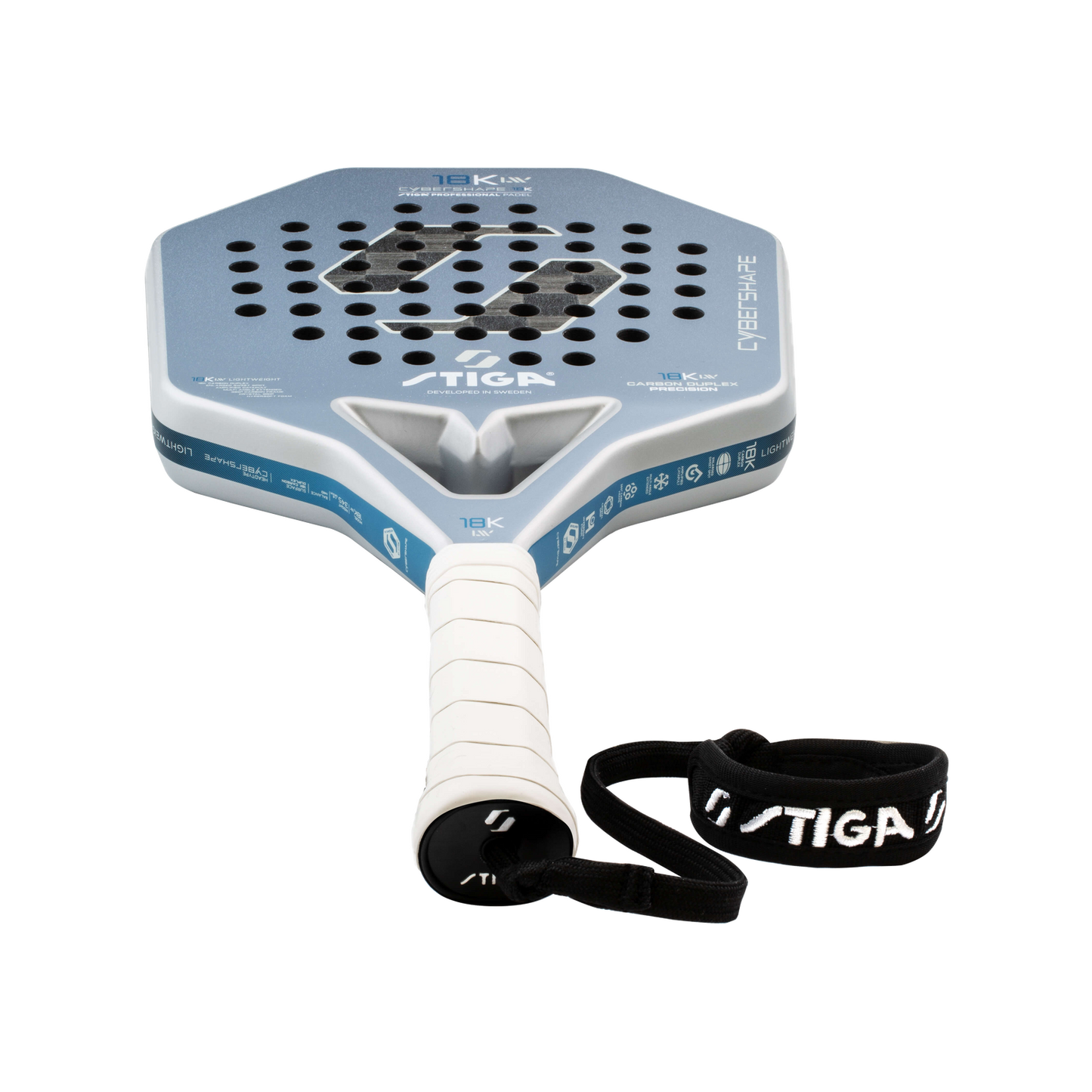 STIGA Padel Racket 18K LW 2 Cybershape (2026) image 3