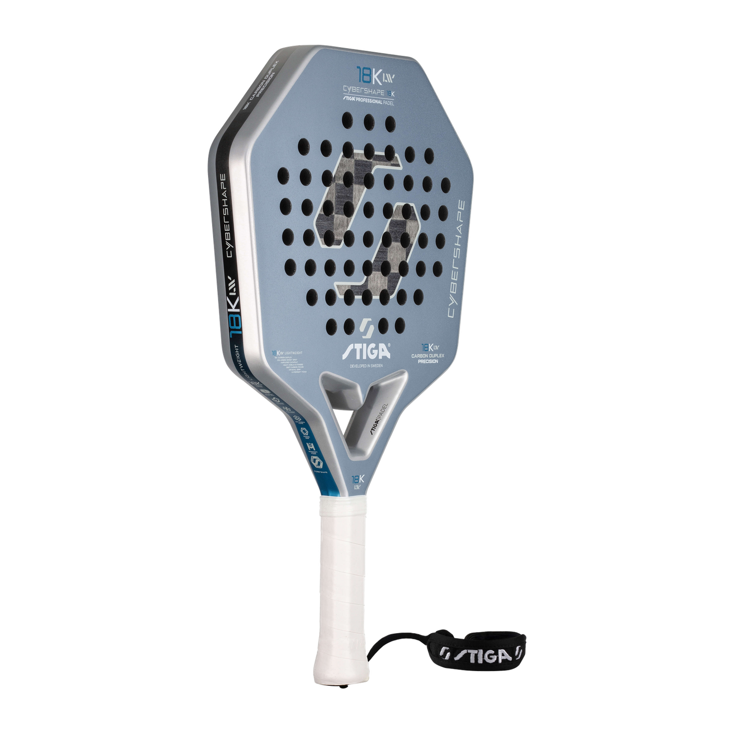STIGA Padel Racket 18K LW 2 Cybershape (2026) image 2