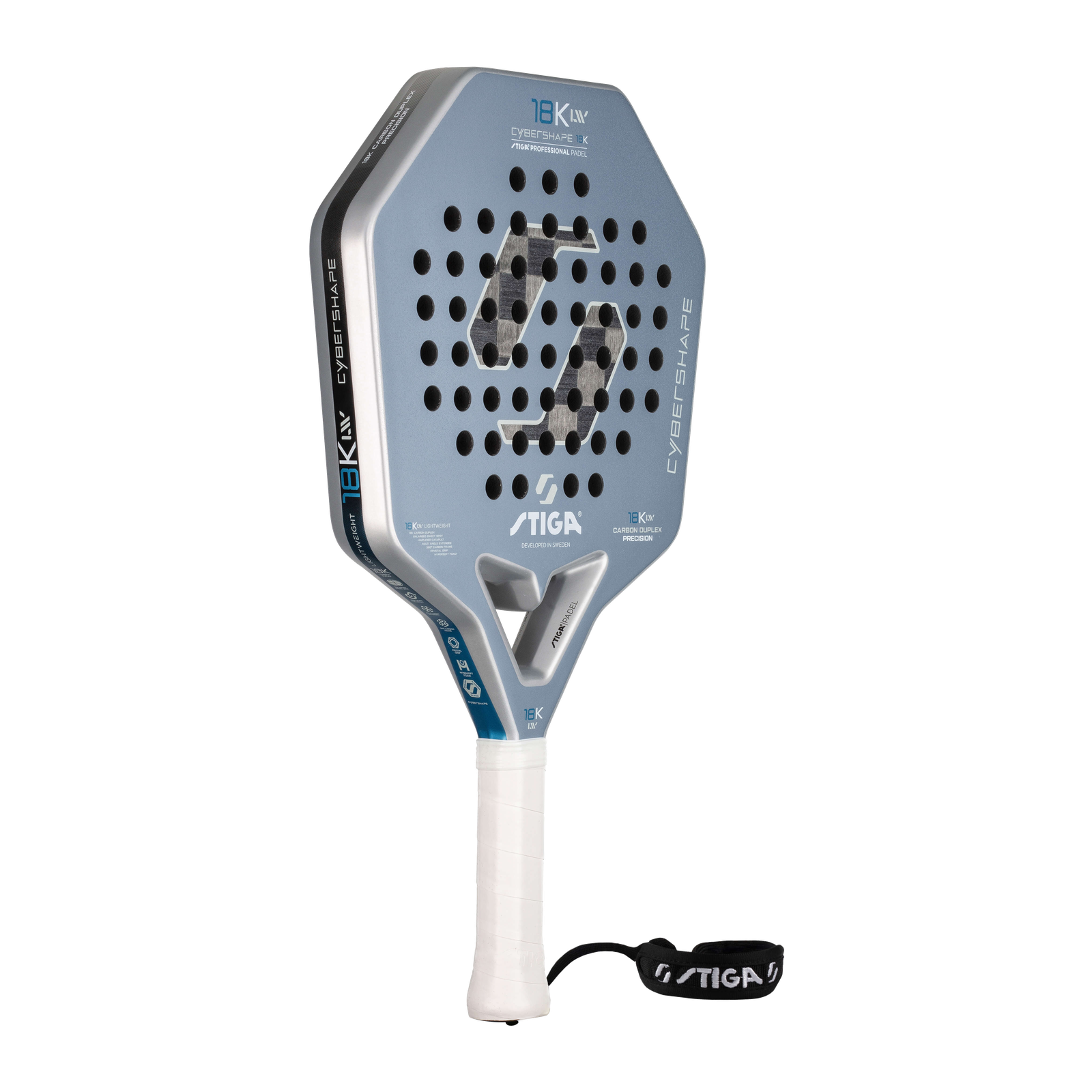 STIGA Padel Racket 18K LW 2 Cybershape (2026) image 2