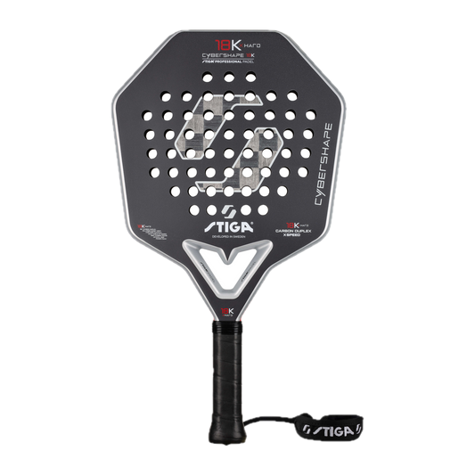STIGA Padel racket 18K X Hard Cybershape (2026) image 1