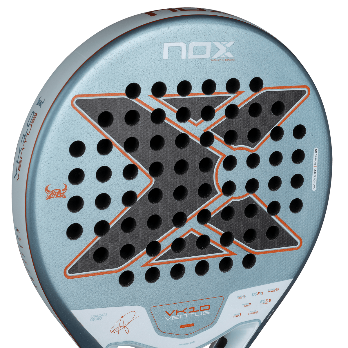 NOX VK10 Ventus Control 12K Padel Racket 2026 image 4